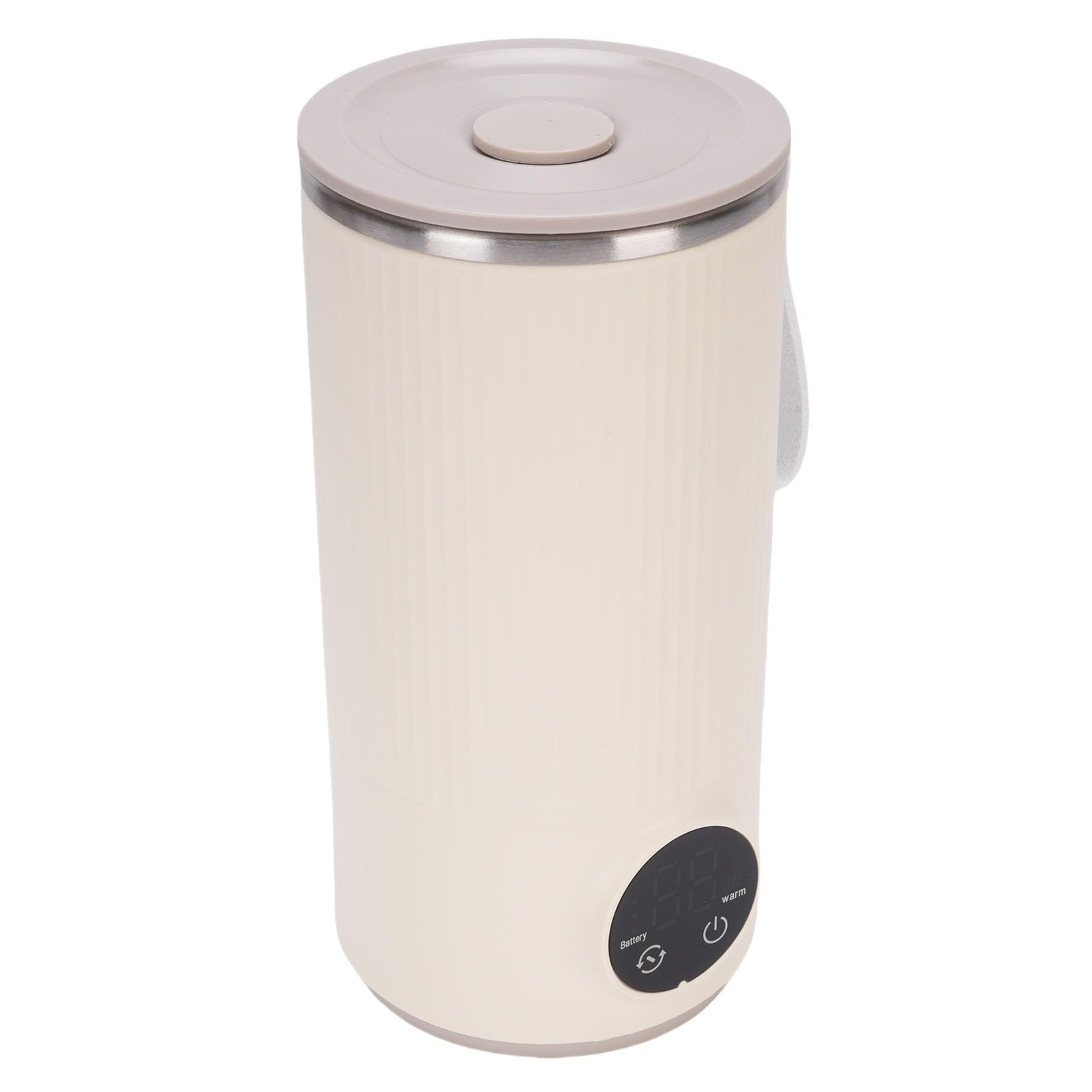 Chrees Chauffe-biberon portable anti-fuite, chauffage uniforme, mousseur à lait électrique, mélangeur pour voyage, ABS, 1 pièce
