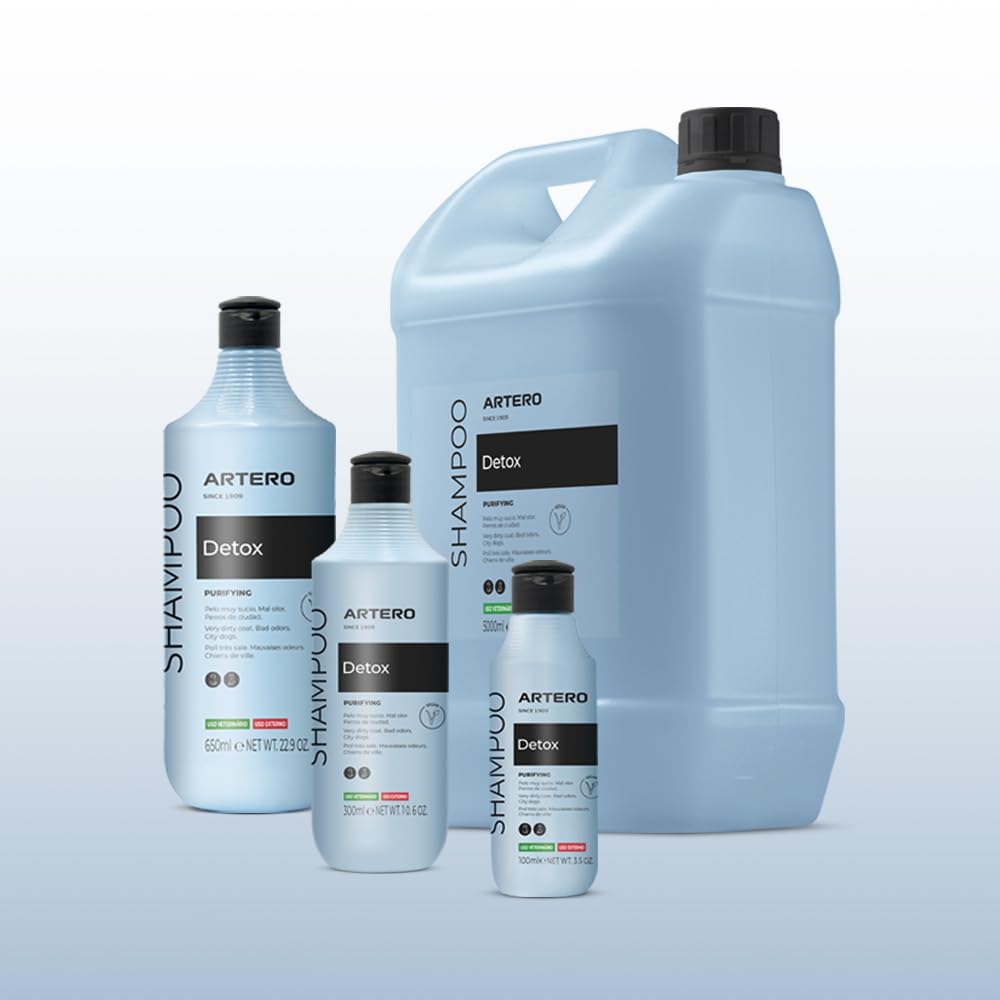 Artero Detox Champú Anti-polución para Perros y Gatos de Ciudad (5000 ml)