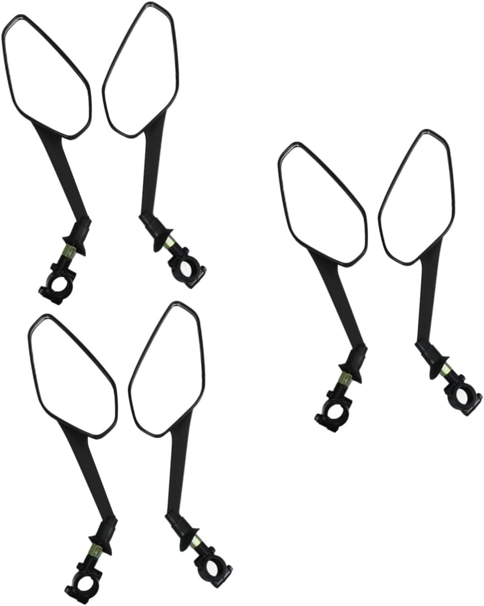 3sets Rearview Mirror Convex Side Mirrors for Road Easy Installation and Design Cycling Accessory for Outdoor Riding