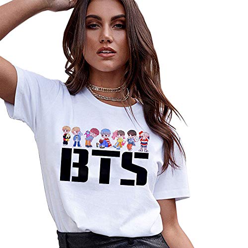 Cute Koop T Shirt Women Summer White Short Sleeve Tops Kawaii Clothes