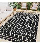 Smiry Waterproof Outdoor Rug 5x8 ft, Camping Reversible Plastic Straw Patio Rugs, Outdoor Indoor ...