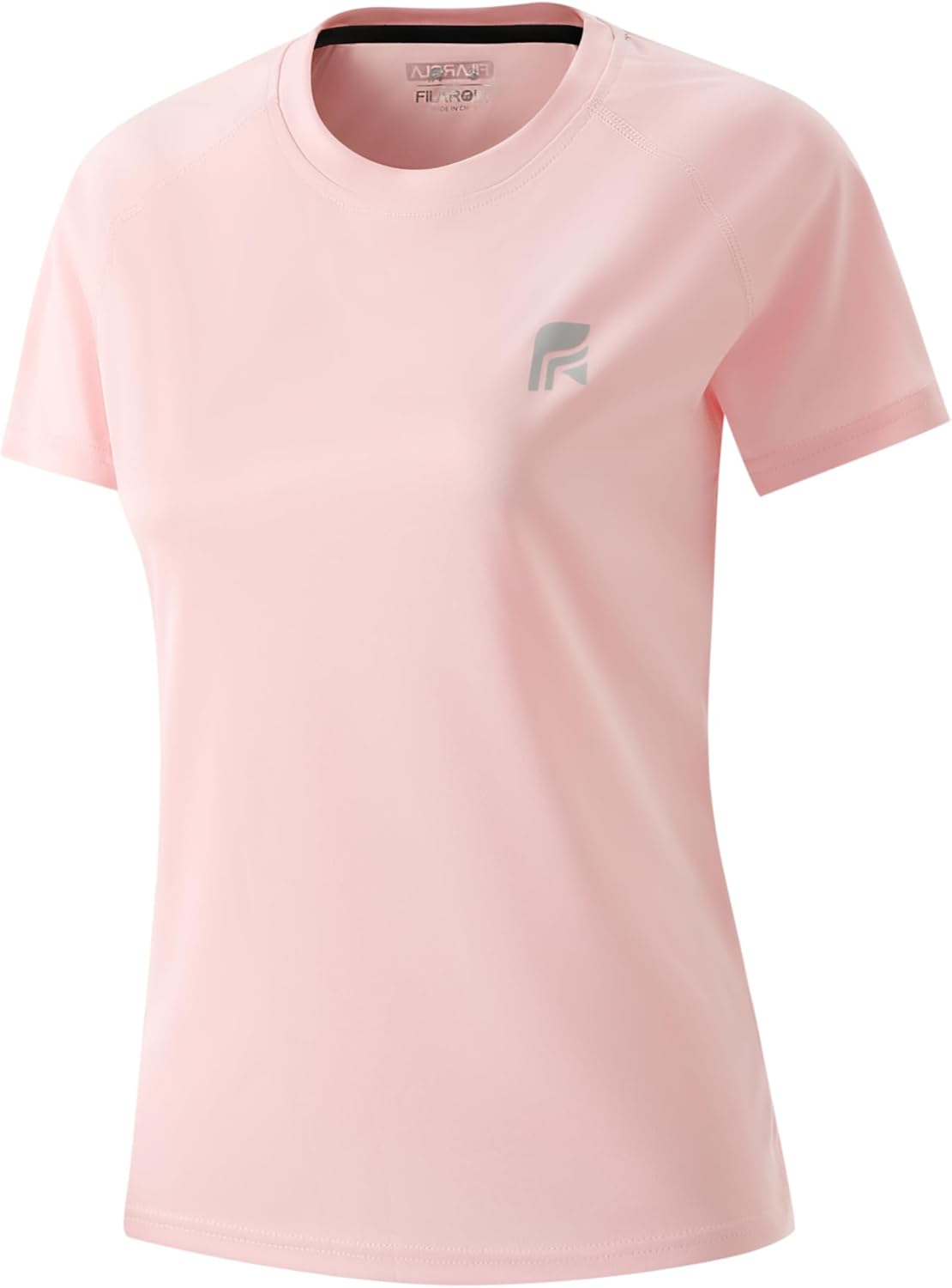 Short Sleeve Workout Tops for Women, UPF 50+ Athletic T-Shirts for Running Hiking, Breathable Quick-Dry Workout Tee