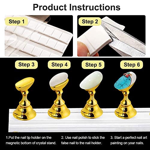 CYH 2 Set Acrilico Supporto Magnetico Espositore