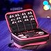 Casemaster Plazma Plus Black with Pink Trim Dart Case and Phone Pocket