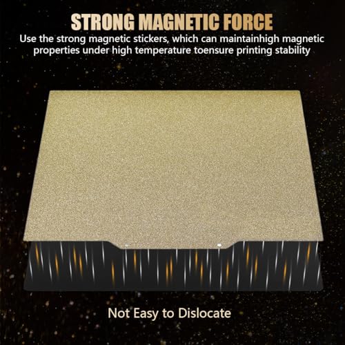 Image of Serplex 3D Printer Heated Bed Double-Sided PEI Textured Steel Build Plate, PEI Coated Build Plate for Strong Adhesion and Easy Model Removal, 230x230mm, Compatible with Anycubic Kobra 2 /Neo /Go /Pro
