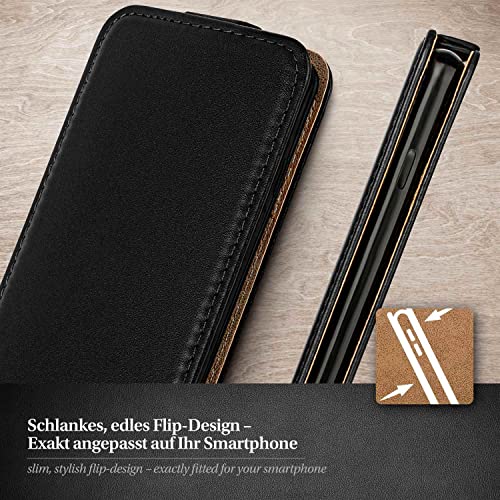 Étui pour iPhone 11 Pro moex avec protection 360 en cuir synthétique noir - 3