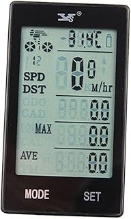 Waterproof Stopwatch Excercise Bike Pvc Bike Stopwatch Bike Meter Bike Code Table Odometer Code Table Luminous Black Bike Odometer Excersize Bike