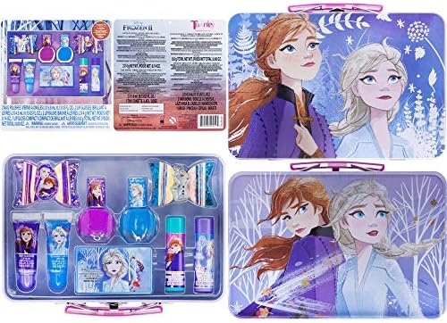TownleyGirl Disney Frozen 2 Lunch Box Tin Beauty Set