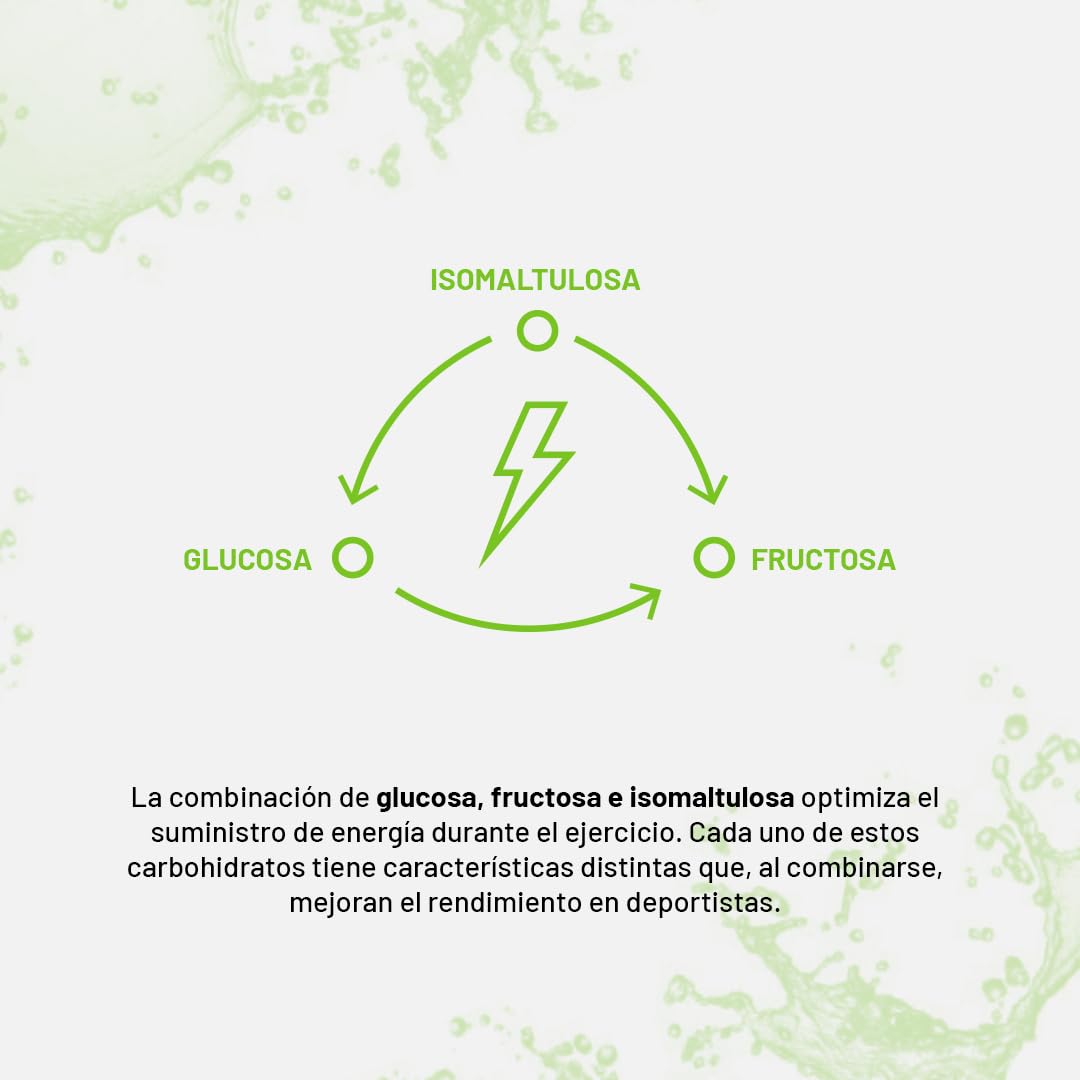 Beverly ENERGY GO | Gel Energético | Estuche de 12 geles de 73 gr cada uno | Delicioso sabor | Aumento de fuerza y resistencia antes y durante el ejercicio. (MANZANA)