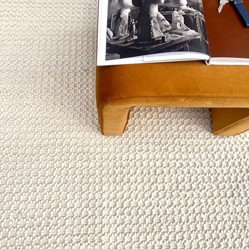 The Knitted Co. Handwoven Wool Area Rug - Hand...