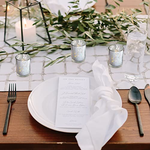 Jundrum 72Pcs Votive Candle Holders Tealight Candle Holders In Bulk For Table Centerpiece Set Of 72, Glass Candle Holders For Wedding #TOP2