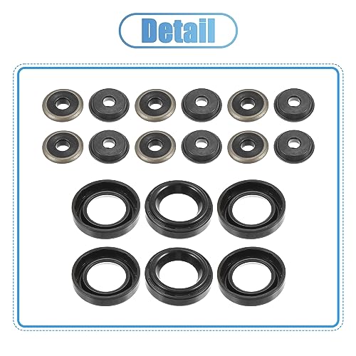 Image of X AUTOHAUX Cylinder Head Gasket Set Engine Gasket Kit for Toyota 4Runner Tacoma Tundra 3.4L V6 Engine Cylinder Valve Cover Gasket