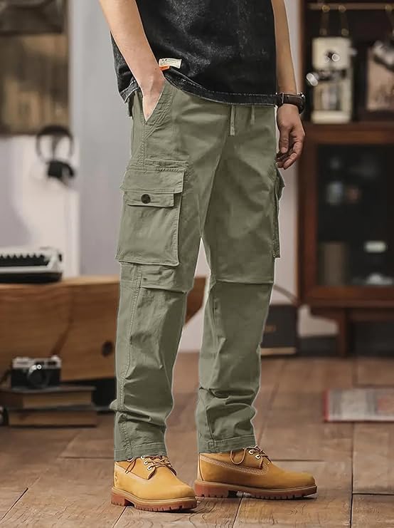 Image of Vogaan Men's Cargo || Cotton Cargo Pants || Cargos for Men || Men Cargo Pant