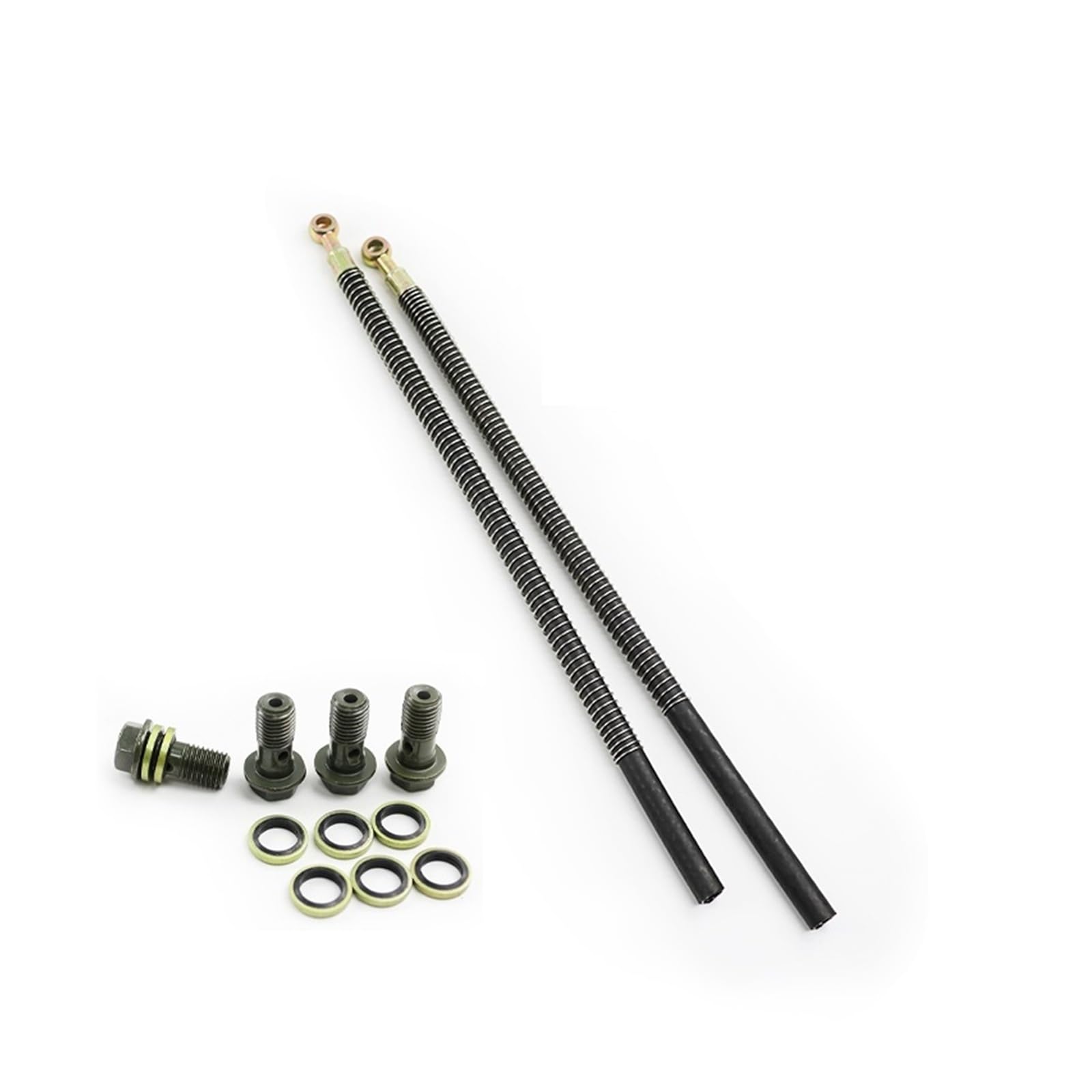 Motorcycle Engine Oil Cooler Hose Assembly Lines Universal Transmission Oil Cooler Kit Engine