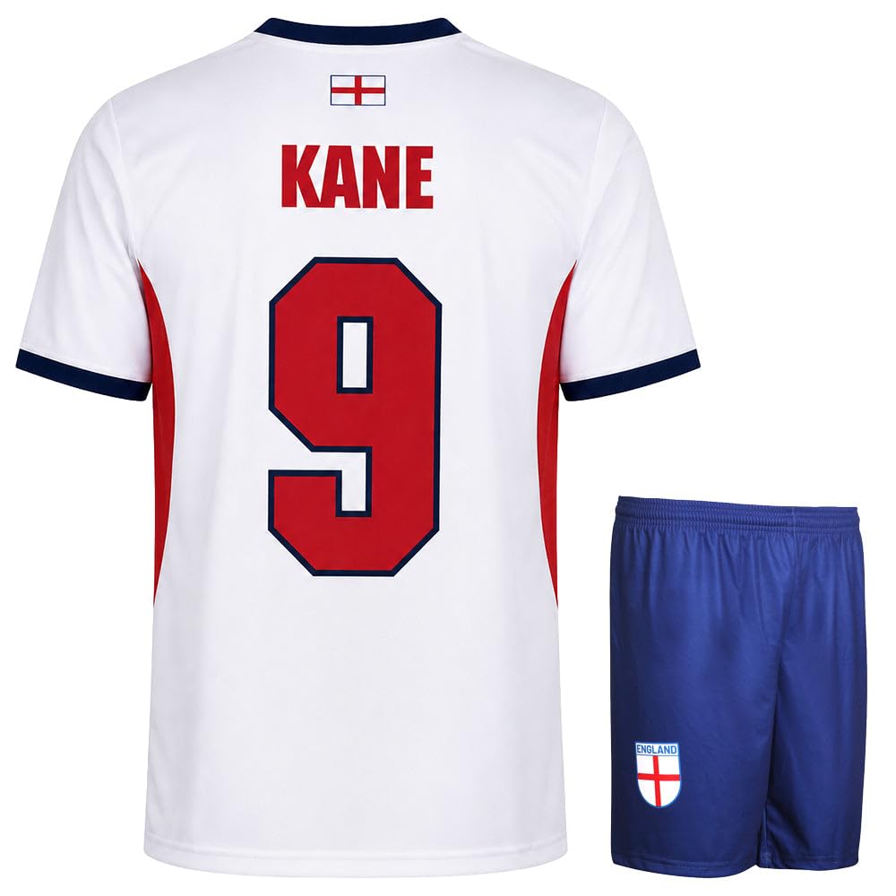 England Fußball Trikot Set Kane Heim - Kind und Erwachsene - Jungen - Herren - Sportsachen - Geschenke - Sport t Shirt - Sportbekleidung