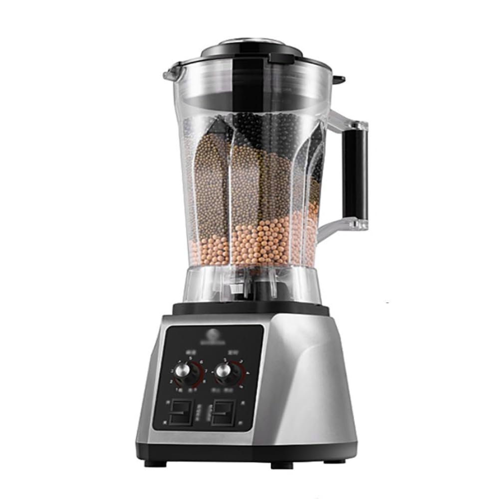 Licuadora Comercial 2200W, Motor de Gran Capacidad 6L, operación silenciosa, Fabricante de Batidos para la Cocina casera y Uso Comercial, Cuchillas de Acero Inoxidable