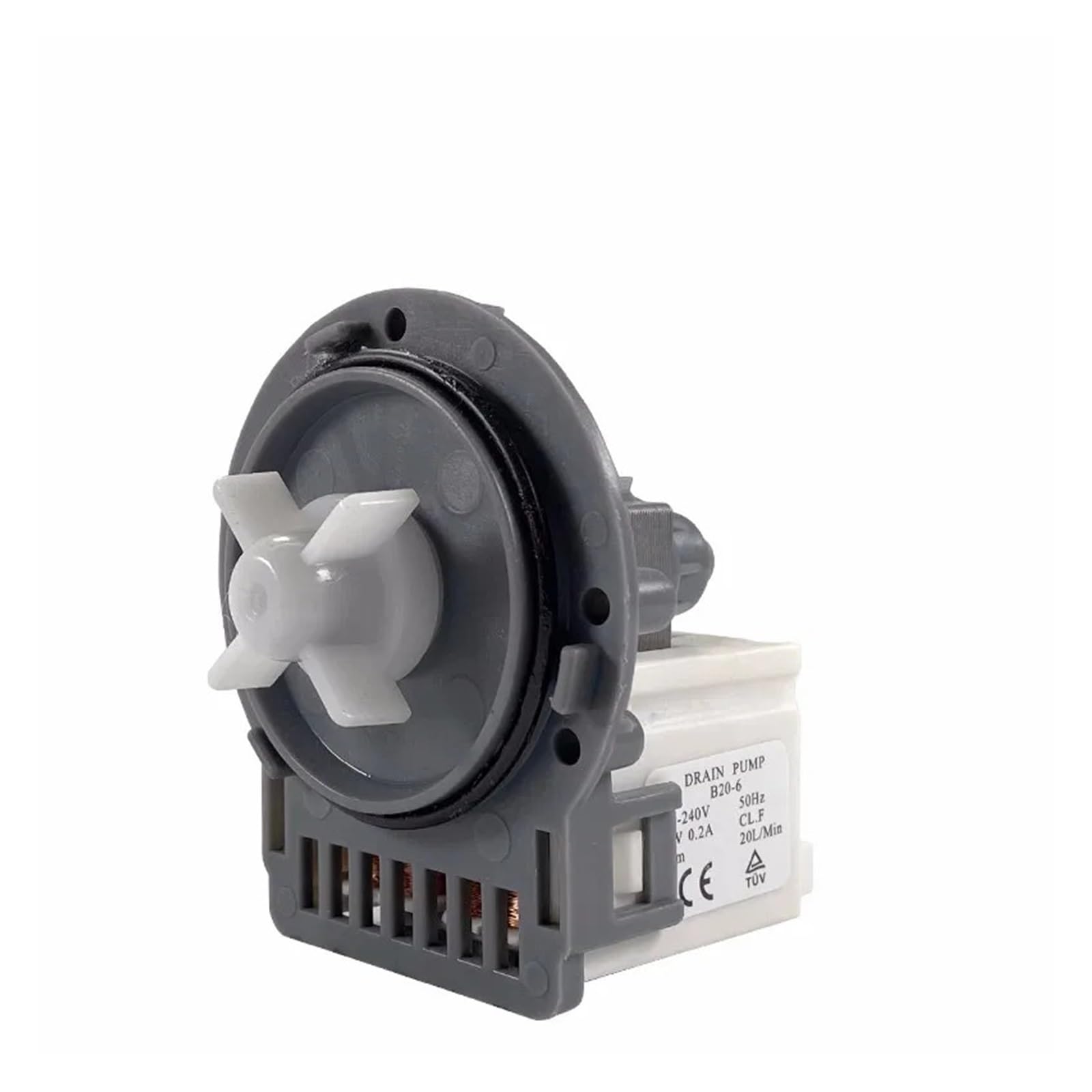 Fcoin B20-6 Drum Washing Machine Drainage Pump B30-6A Water Pump(B20-6)