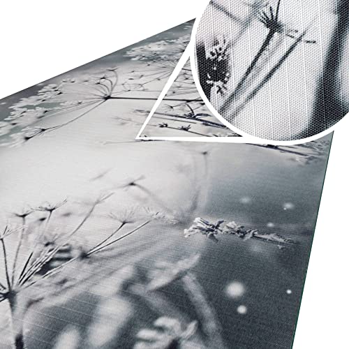 ANRO Küchenteppich Küchenläufer Teppich Läufer Küche abwischbar rutschfest Design Winter 140 x...