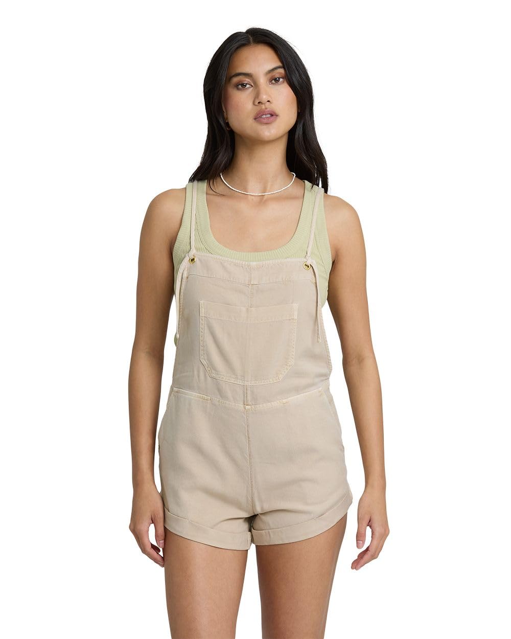 Billabong Women's Wild Pursuit Cotton Twill Blend Romper
