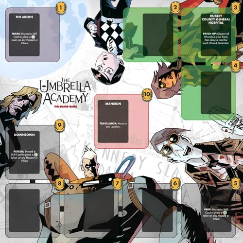 Mantic, Juego de Mesa Umbrella Academy: The Board Game miniatura 3