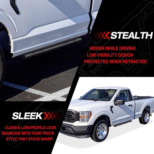 Estribos eléctricos APS iBot para Ford F150 2015-2026 miniatura 3