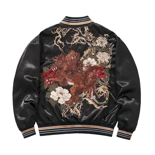Veste streetwear homme style chinois pour look urbain
