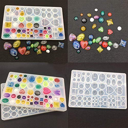 JOJOR - Stampo in Silicone per Gioielli, 2 Pezzi