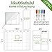 JJPRO Reusable Dry Erase Monthly Calendar,Weekly Planner and To-Do List for All Smooth Surfaces.Non-Magnetic Planner Sticks to Stainless Steel Fridge, Cabinet, Glass & Door