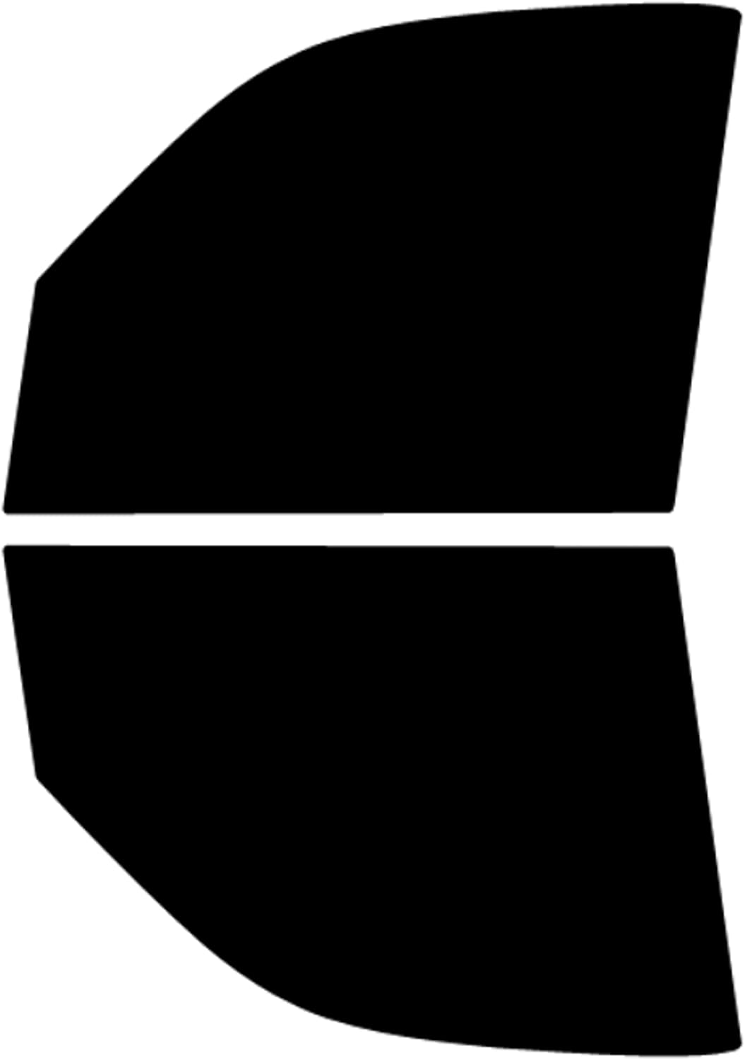 True Line Automotive Precut Window Tint Kit Compatible with Jeep Liberty 2002-2007 - Customizable Front Sides - Front Car Window Tint - Pre Cut Window Tint for Car Windows - Tint Kit