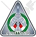 Produktbild Englisch Electric (BAC) LIGHTNING F.53 Kuwait-Luftwaffe, Kuwait Flugzeuge 95mm Auto & Motorrad Aufkleber, Vinyl Sticker