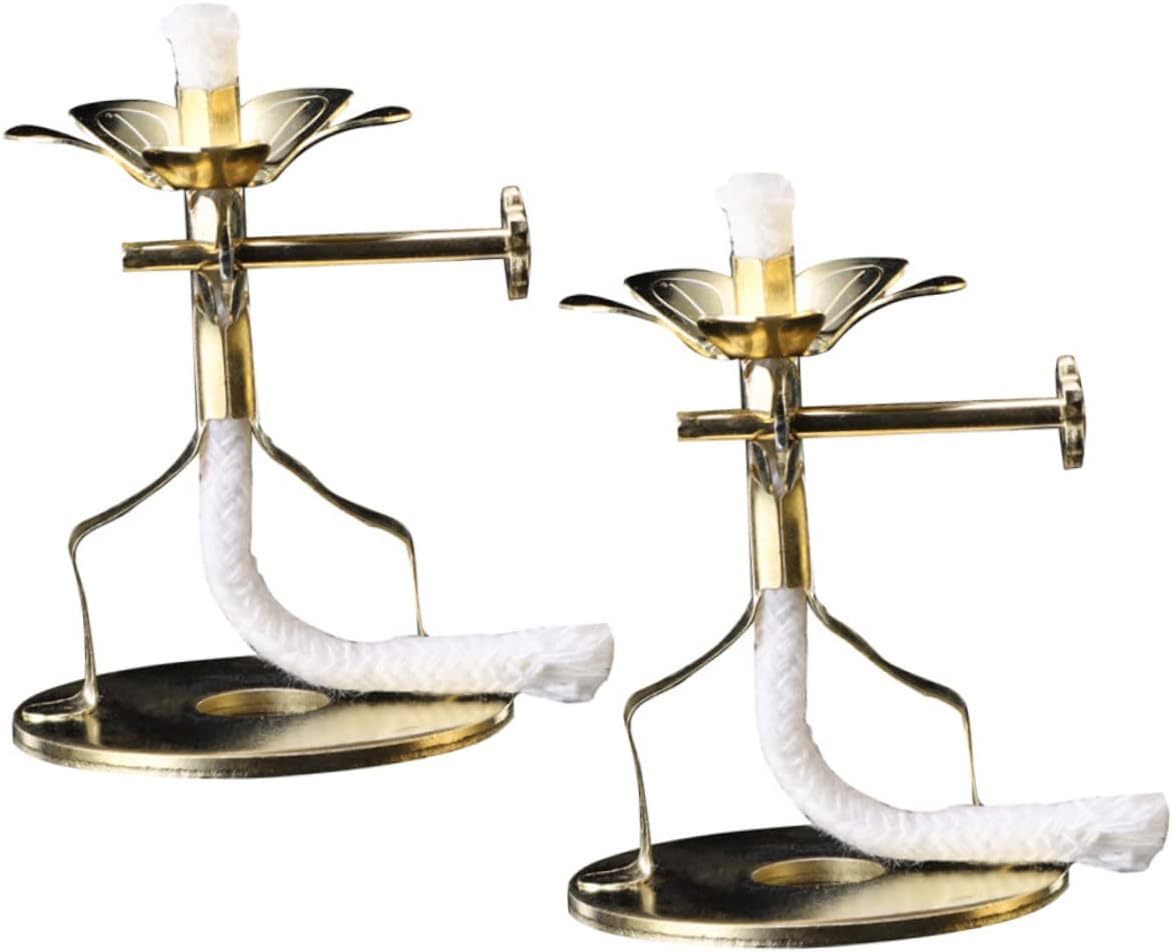 8pcs Wick Holder for Kerosene Oil Lamps and Design Decorative Base Suitable for Indoor Use Household Lighting