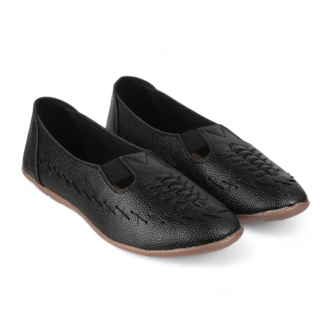 WESTOES Black Belly Especially for Ladies Extra Soft Ortho Care Diabetic & Orthopedic Sandal/Doctor Sandal-with Arch Support & Back Support Footwear & Stylish for Girl's/Women's-image-32