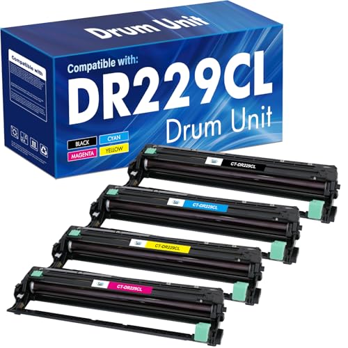 Image of DR229CL DR-229CL Drum Unit 4-Pack for Brother DR229CL DR229 Printer