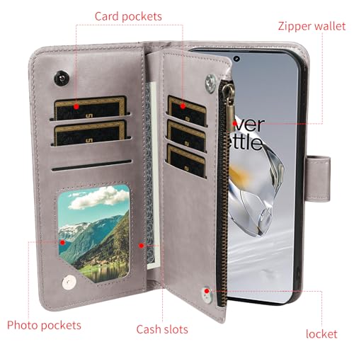 Coque Oneplus 12 grise compatible Asuwish idéale pour vos déplacements - 2