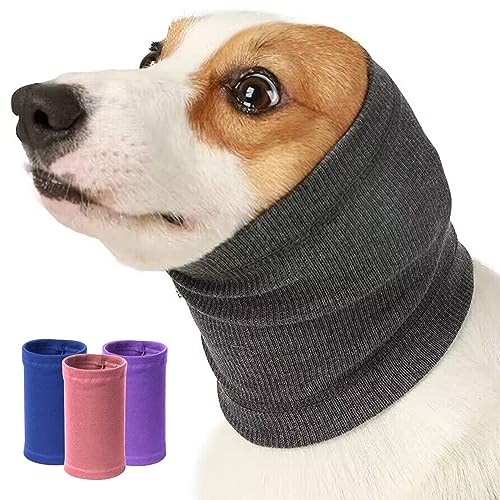 Image of Nanaki Dog Calming Hoodie Quiet Head Cover Sleeves - Ear Covers Hood for Noise Bath, The Grooming and Force Drying Head Protection for Anxiety Relief and Calming Dog Neck and Ear Warmer