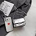 NXITK Belt Bag Mini Belt Bag for Women Crossbody Bag Purse Small Leather Waist Bag Fashionable Waist Purse Trendy Belt Purse (MINI,Silver1)