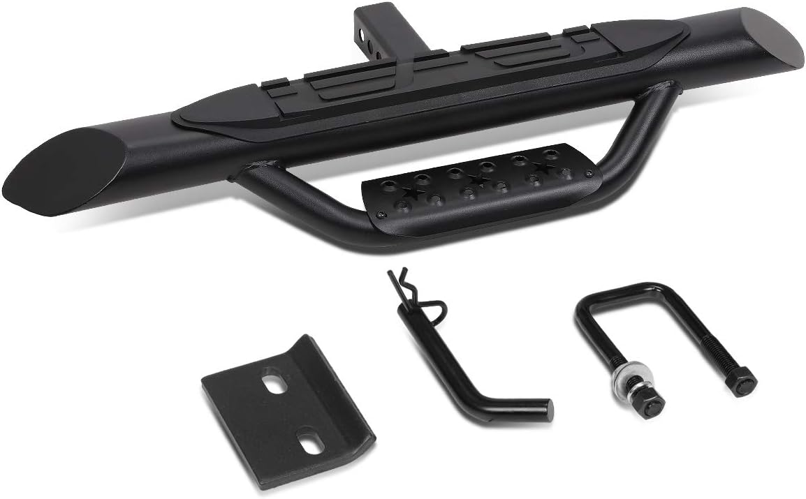 Auto Dynasty Universal 36.5 Inches Heavy Duty Black Steel