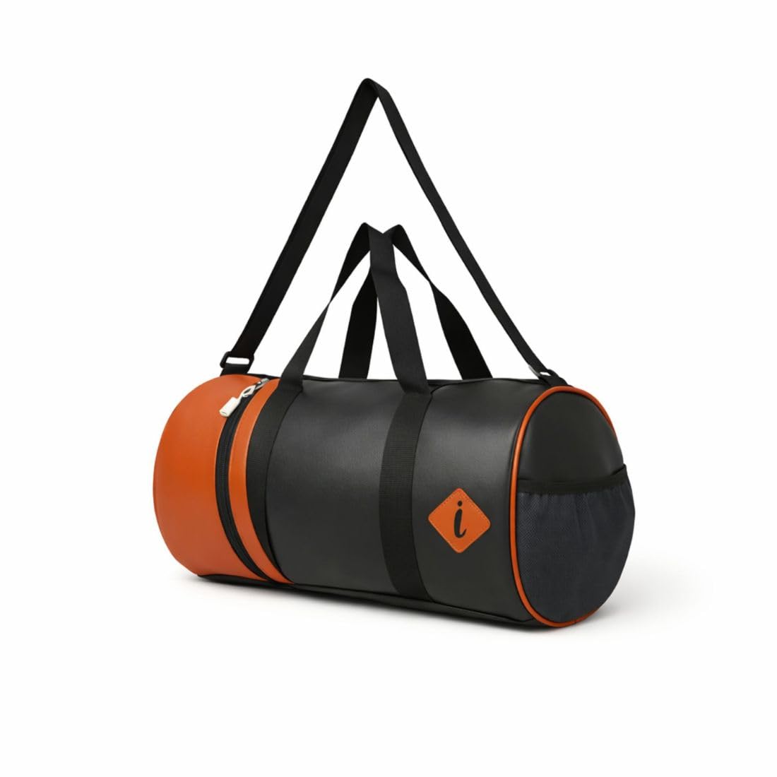 Gym Duffel Bag for Men, Lightweight PU Leather Sports Travel Bag with Durable Zipper, Quick Access Pockets & Shoulder Strap for Gym, Workout, Travel-picture-26