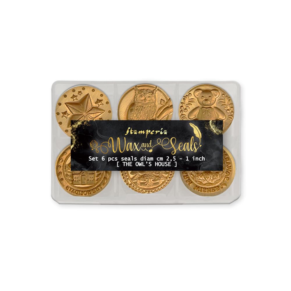Stamperia Scrapbook pad, Gold, 8.7cmX6.1cmX2.1cm