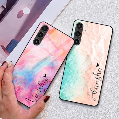 Image of COLORflow Back Cover Compatible with Samsung Galaxy S23 FE 5G | Marble Colors Customized | Shockproof TPU Bumper with Camera Protection Back Cover Compatible with Samsung Galaxy S23 FE 5G