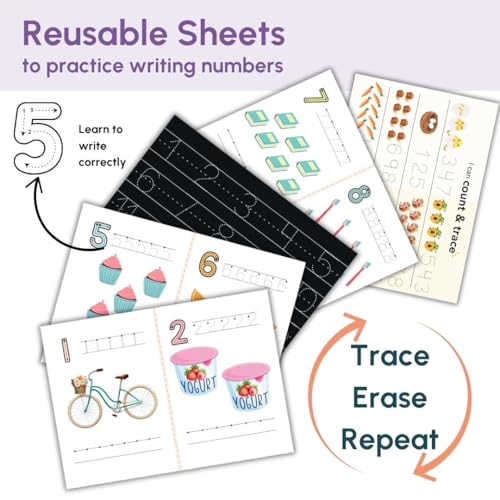 Image of Curious Cub Montessori Busy Book | Toddler Busy Binder for 2-5 Yrs | Activity Binder, Toddler Math Book |Educational Toys For 2 Year Old | Kids Learning Books