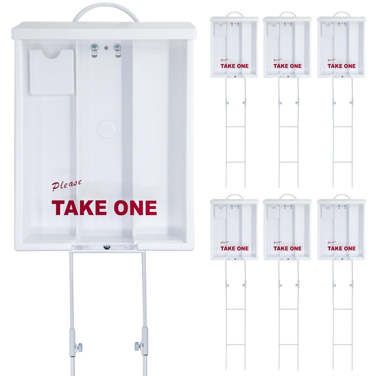 Amazon.com : Outdoor Real Estate Brochure Box with Two-Piece Metal