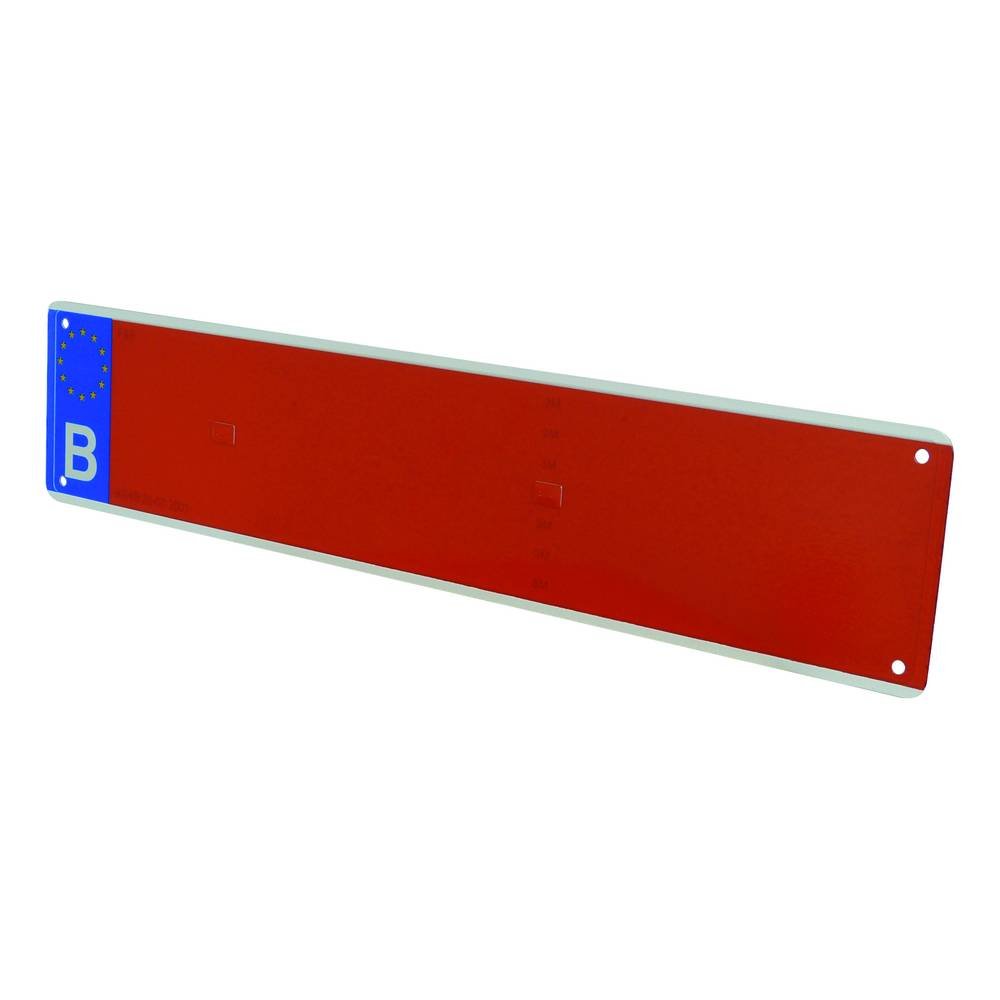 Carpoint 0691343 Agriculture Licence Plate, Red