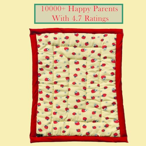 Image of Bedding Mattress for Cotton, Baby Sleeping Bed Set Godari Baby Cradle |Sleeping Mat |Multi Purpose Cushioned Bed |Baby Bed for 0 to 2 Years.