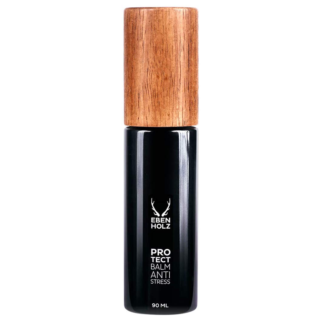 EBENHOLZ skincare PROTECT BALM Gesichtsbalsam für Männer, Anti Stress,90 ml | Beruhigender Balsam, Vitamin E und Betain, Pflegt bei Rötungen, Stärkt die Hautbarriere, Beruhigt gestresste Haut