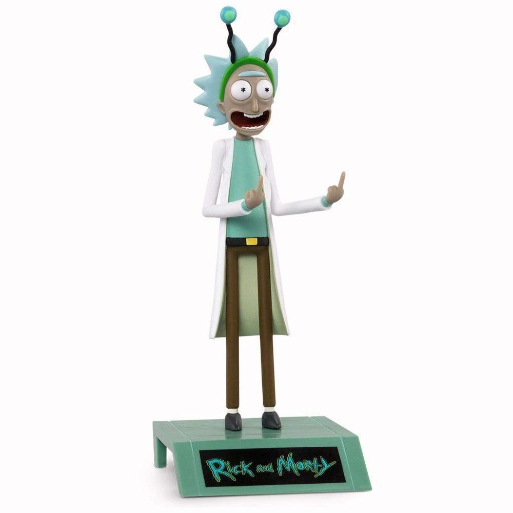 WavEco POP Rick and Morty Hand-made Model, Toy Statue Model Desktop Decoration, PVC Collection Craft Decoration Gift about 16cm High