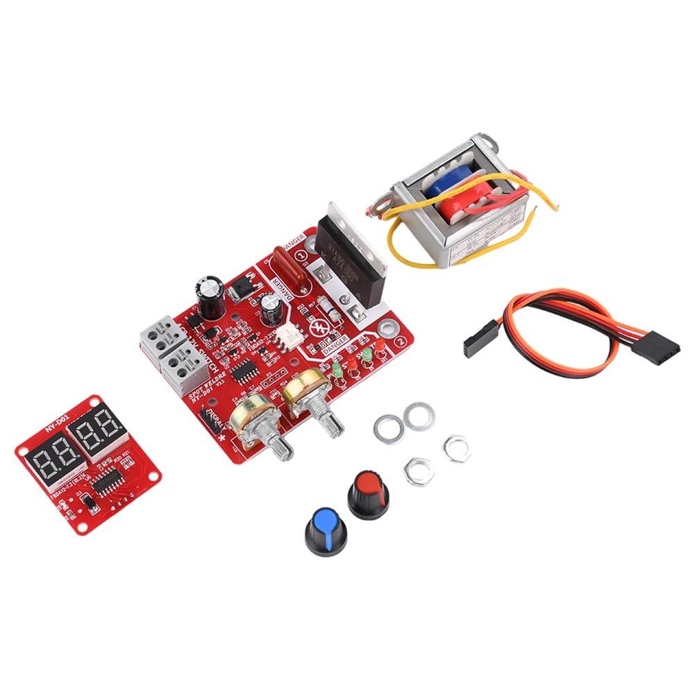 Jnchdghwa As Shown -D01 100A Single Pulse Spot Welder Control Module Time And Current Controller For Automotive Manufacturing Etc.
