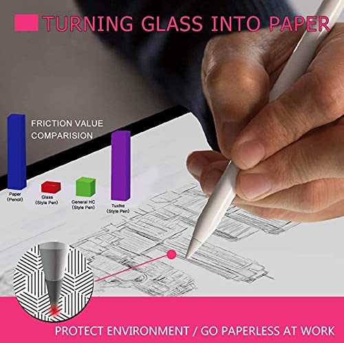 Image of Mizi (2 PACK Paperfeel Screen Protector Compatible with iPad Pro 11 (2022 & 2021 & 2020 & 2018 Models), Matte PET Film for Drawing No Glare and Paperfeel with Easy Installation Kit - Clear