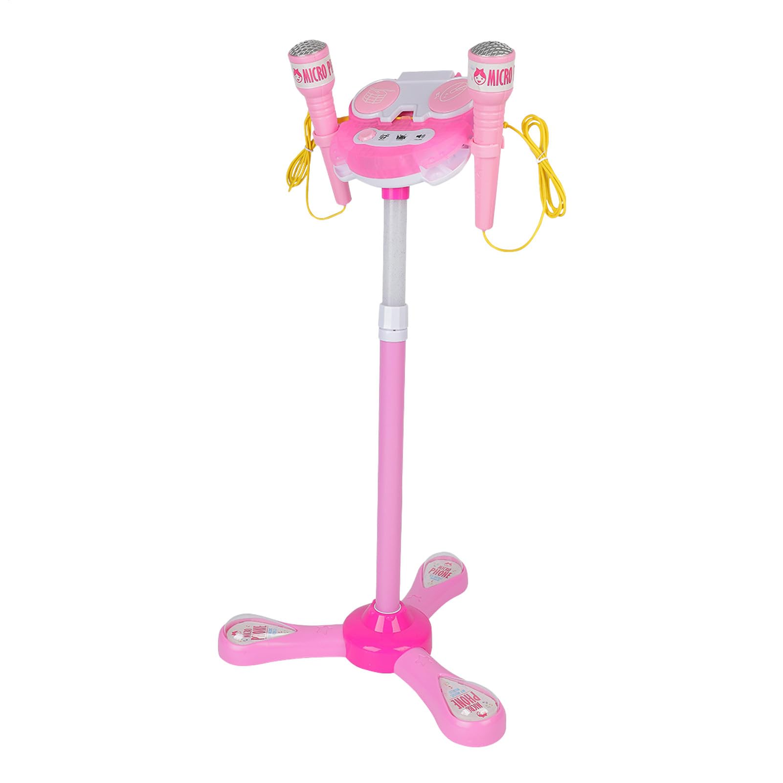 Microfono canto per bambini, per karaoke, set da , microfono da terra | giocattolo con supporto