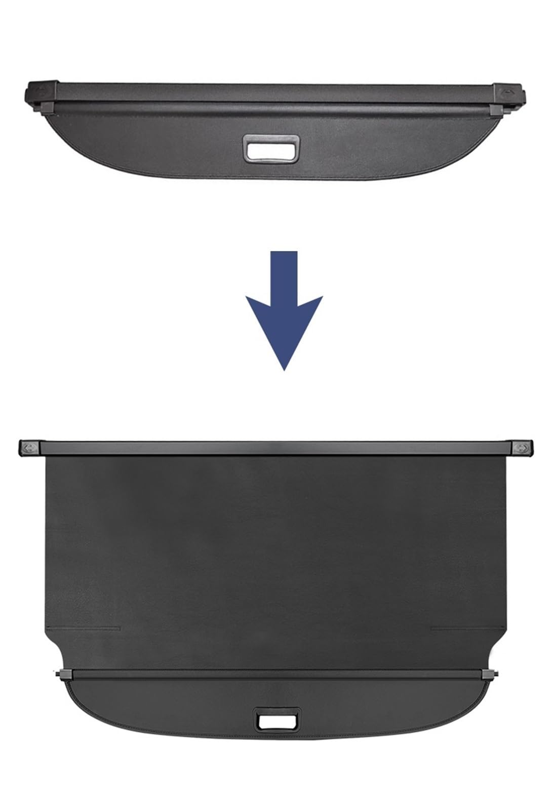 Versenkbare Trunk Cargo Abdeckung Privatsphäre Hinten Abschirmung Schatten Auto Zubehör Für Buick Für Electra Für E5 2023 Gepäckraumabdeckung